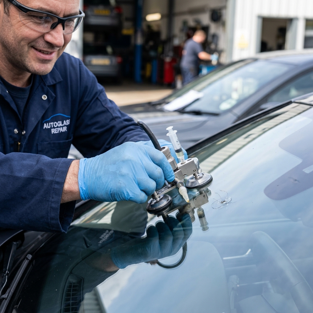 Windscreen repair service